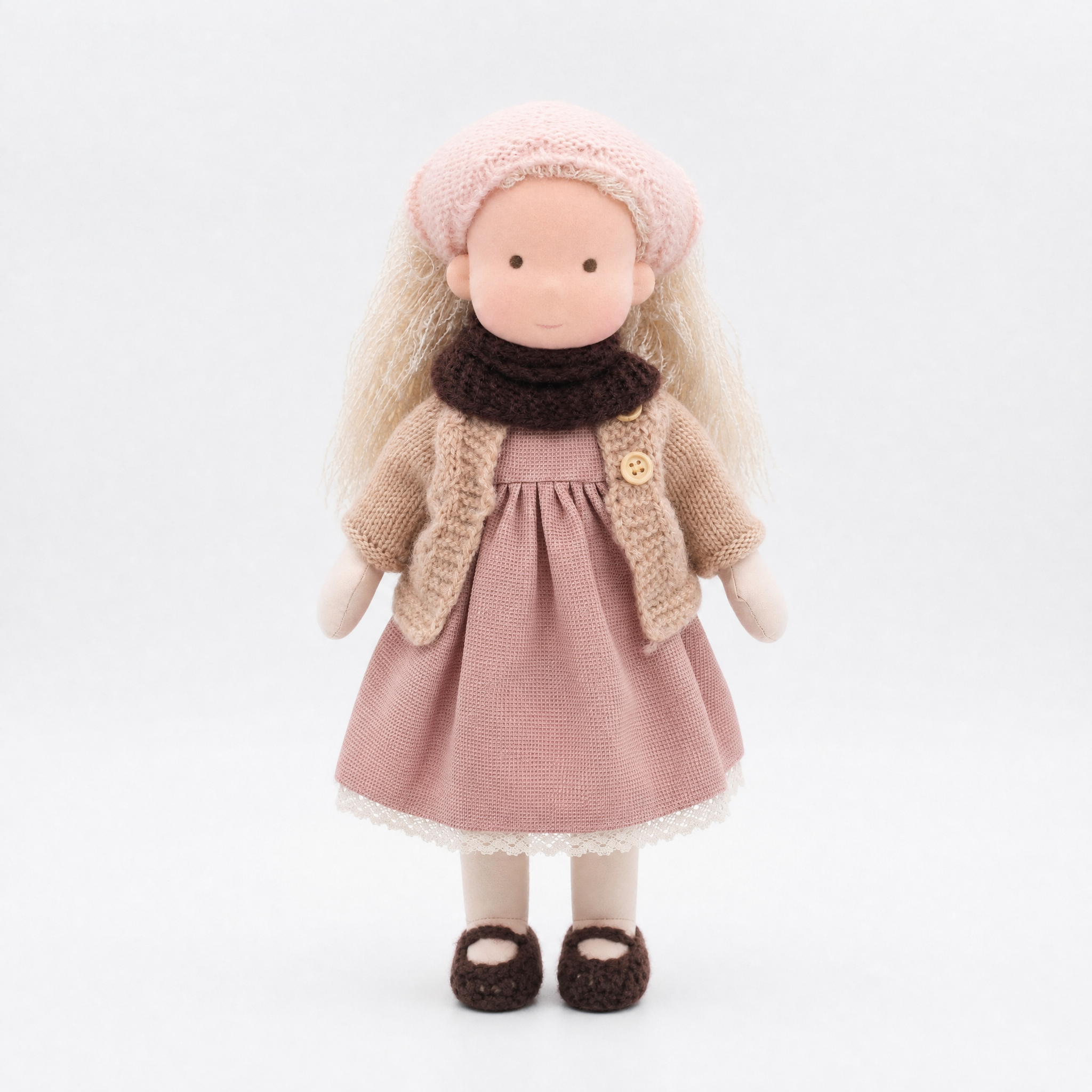 2026 · New Arrival Handmade Waldorf Doll&Knit Beanie