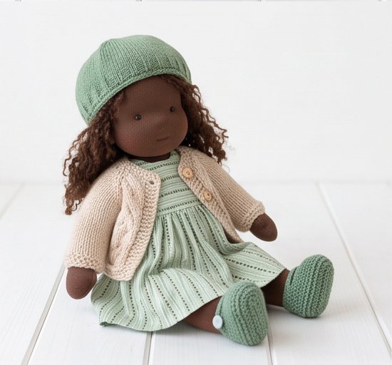 Handmade With Love · Choose Your Doll & Free Outfit & Black Doll Alina