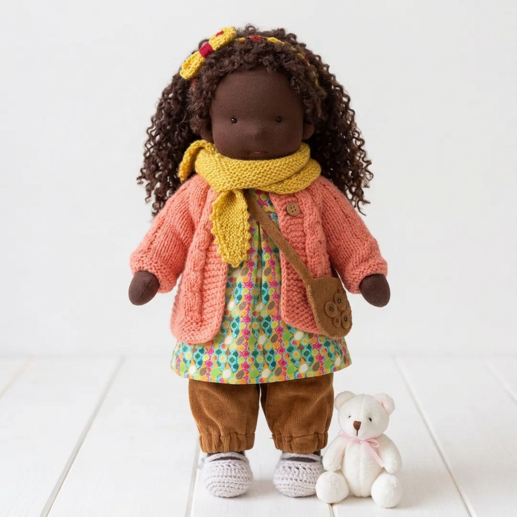 Handmade With Love · Choose Your Doll & Free Outfit & Black Doll Alina
