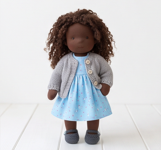 Handmade With Love · Choose Your Doll & Free Outfit & Black Doll Alina