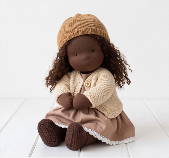 Handmade With Love · Choose Your Doll & Free Outfit & Black Doll Alina