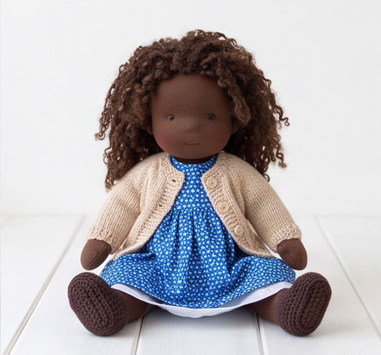 Handmade With Love · Choose Your Doll & Free Outfit & Black Doll Alina