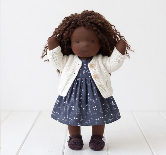 Handmade With Love · Choose Your Doll & Free Outfit & Black Doll Alina