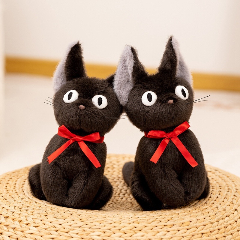 Doll Companion Black Cat Plush