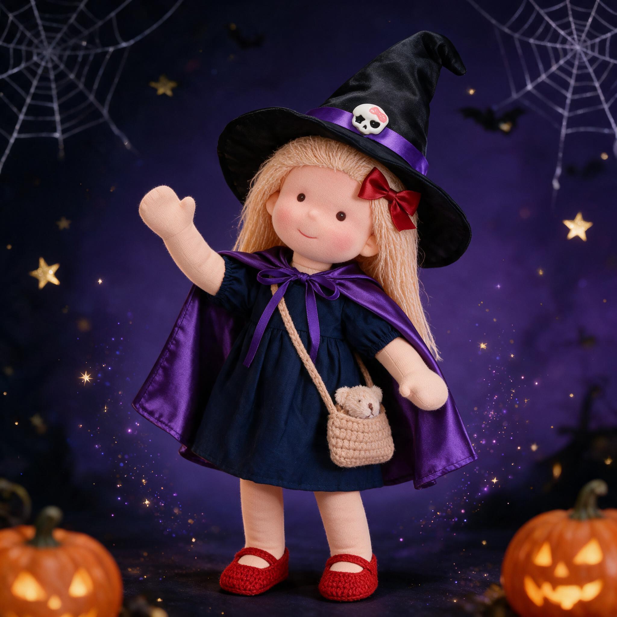 Limited Edition Halloween Dress-Up Outfit for Waldorf Dolls