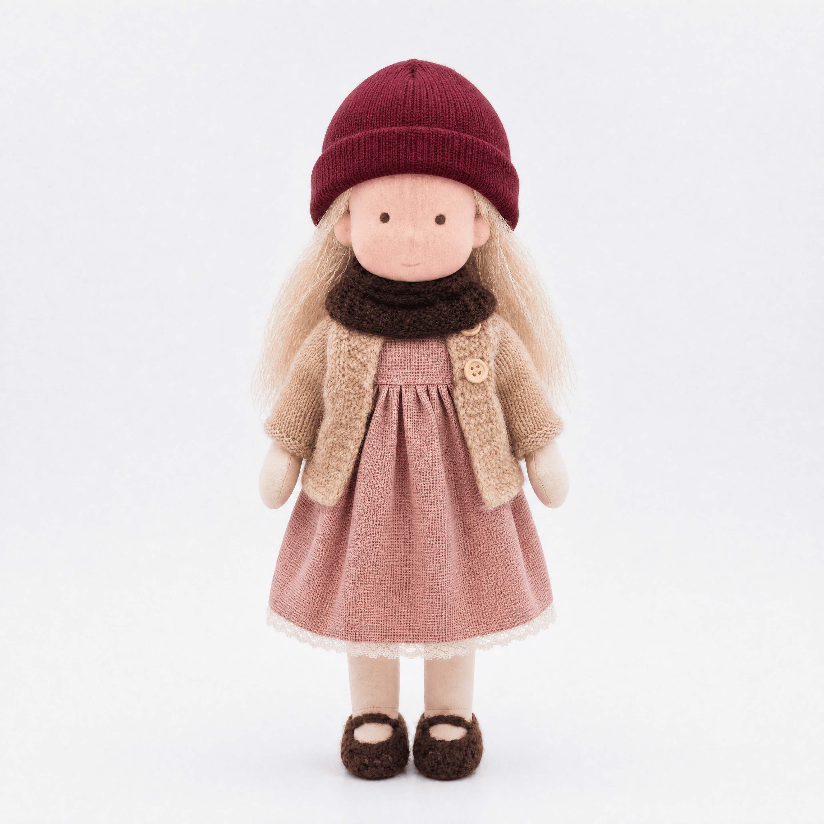 2026 · New Arrival Handmade Waldorf Doll&Knit Beanie