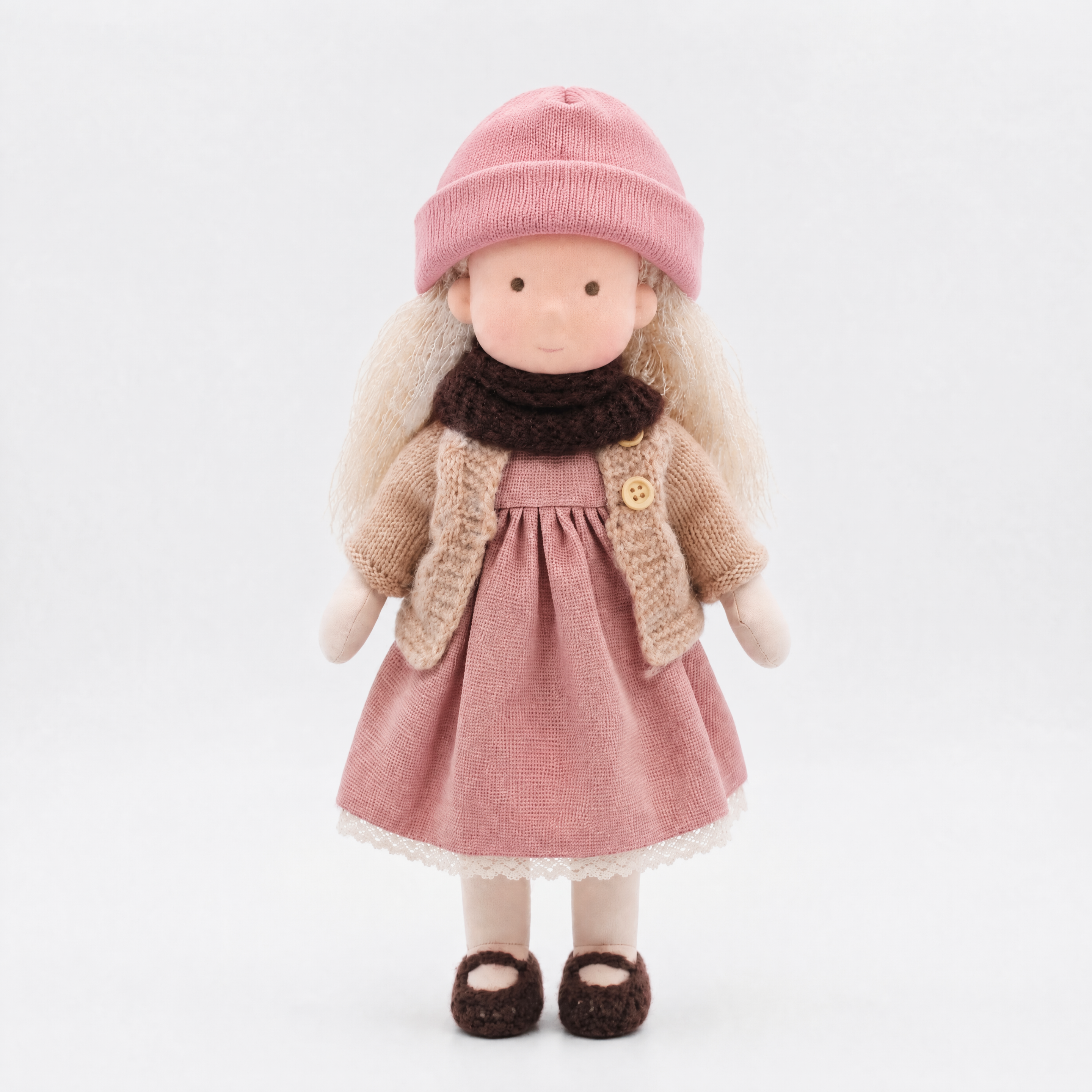 2026 · New Arrival Handmade Waldorf Doll&Knit Beanie