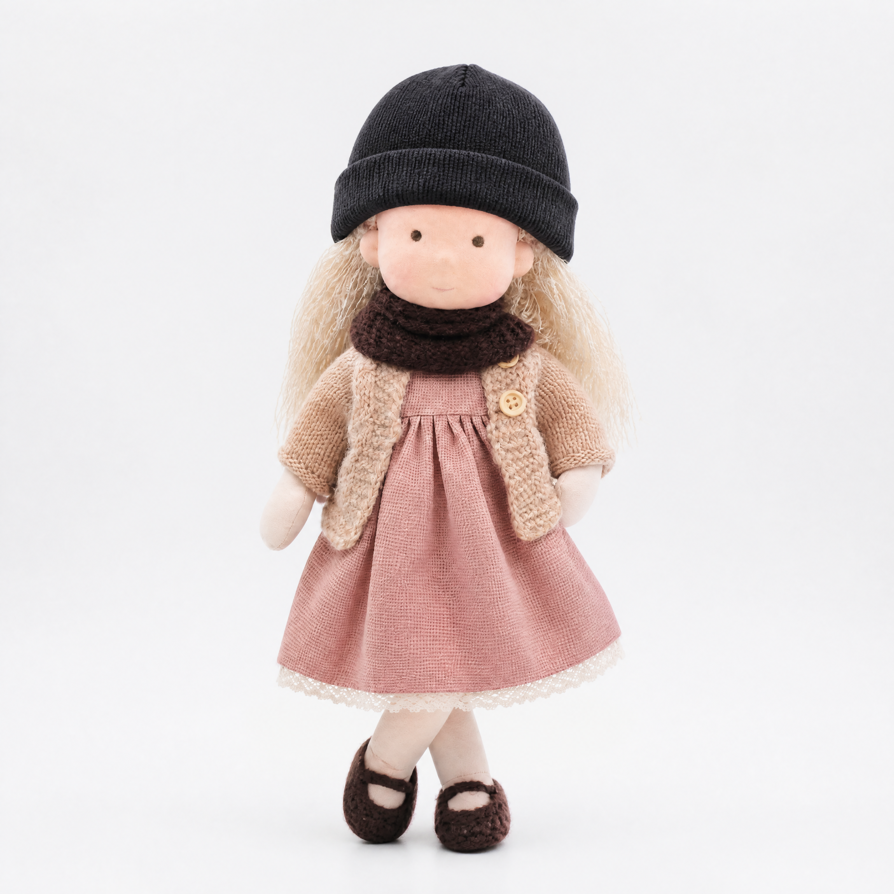 2026 · New Arrival Handmade Waldorf Doll&Knit Beanie