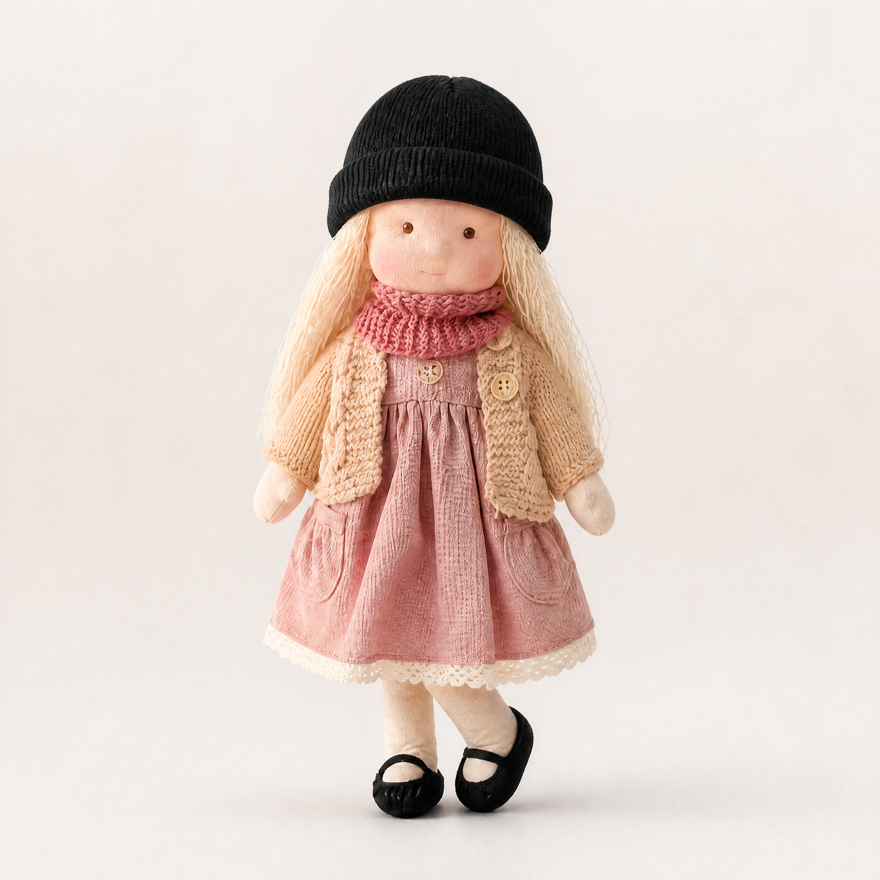 2026 · New Arrival Handmade Waldorf Doll&Knit Beanie