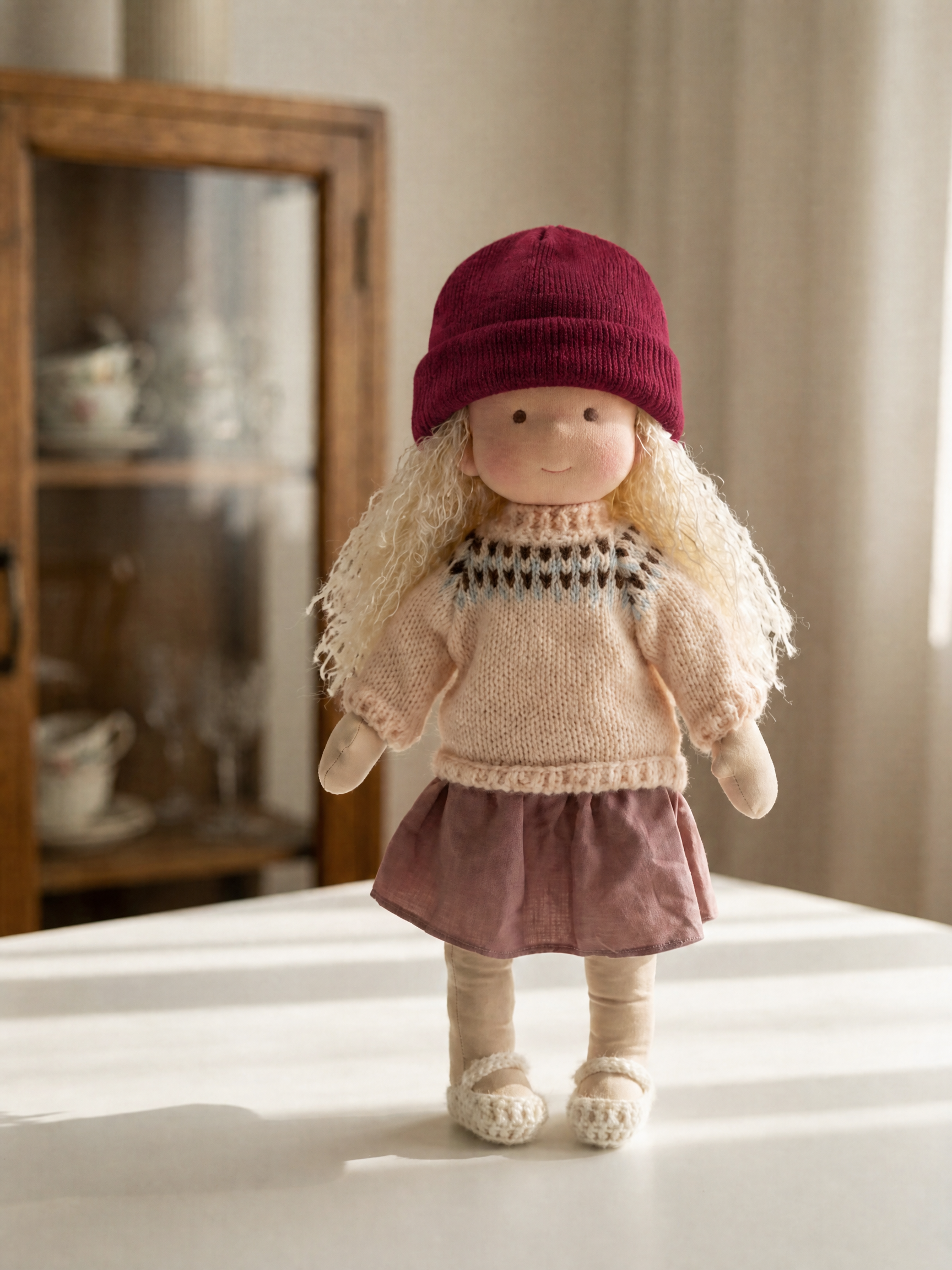 2026 · New Arrival Handmade Waldorf Doll&Knit Beanie
