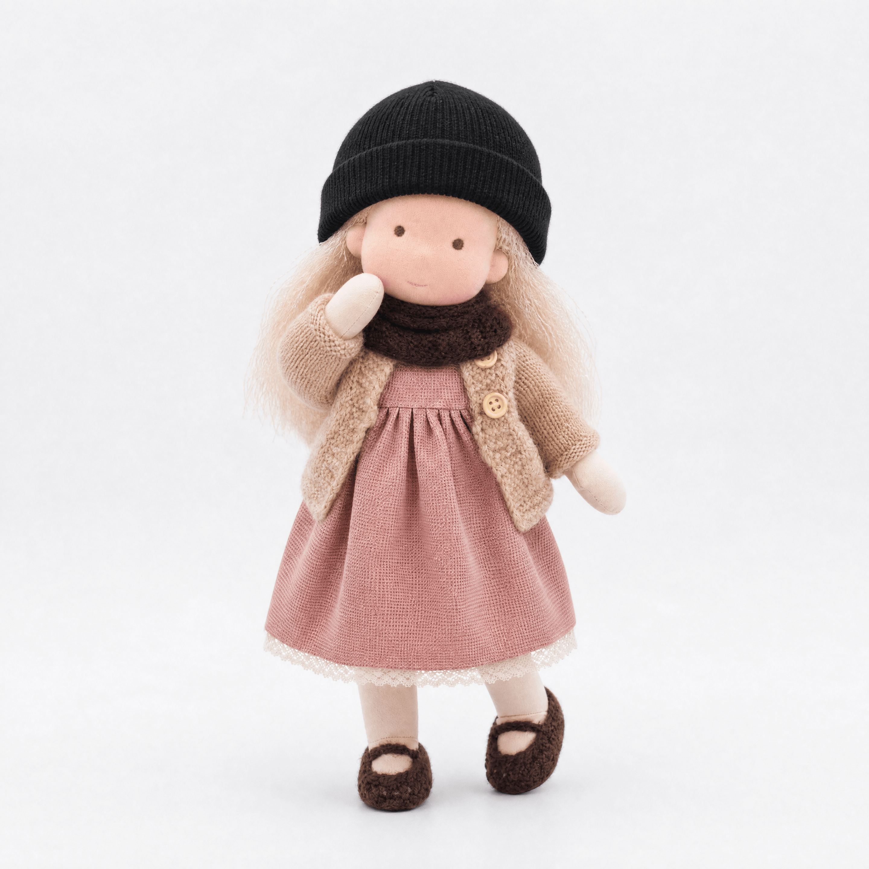 2026 · New Arrival Handmade Waldorf Doll&Knit Beanie