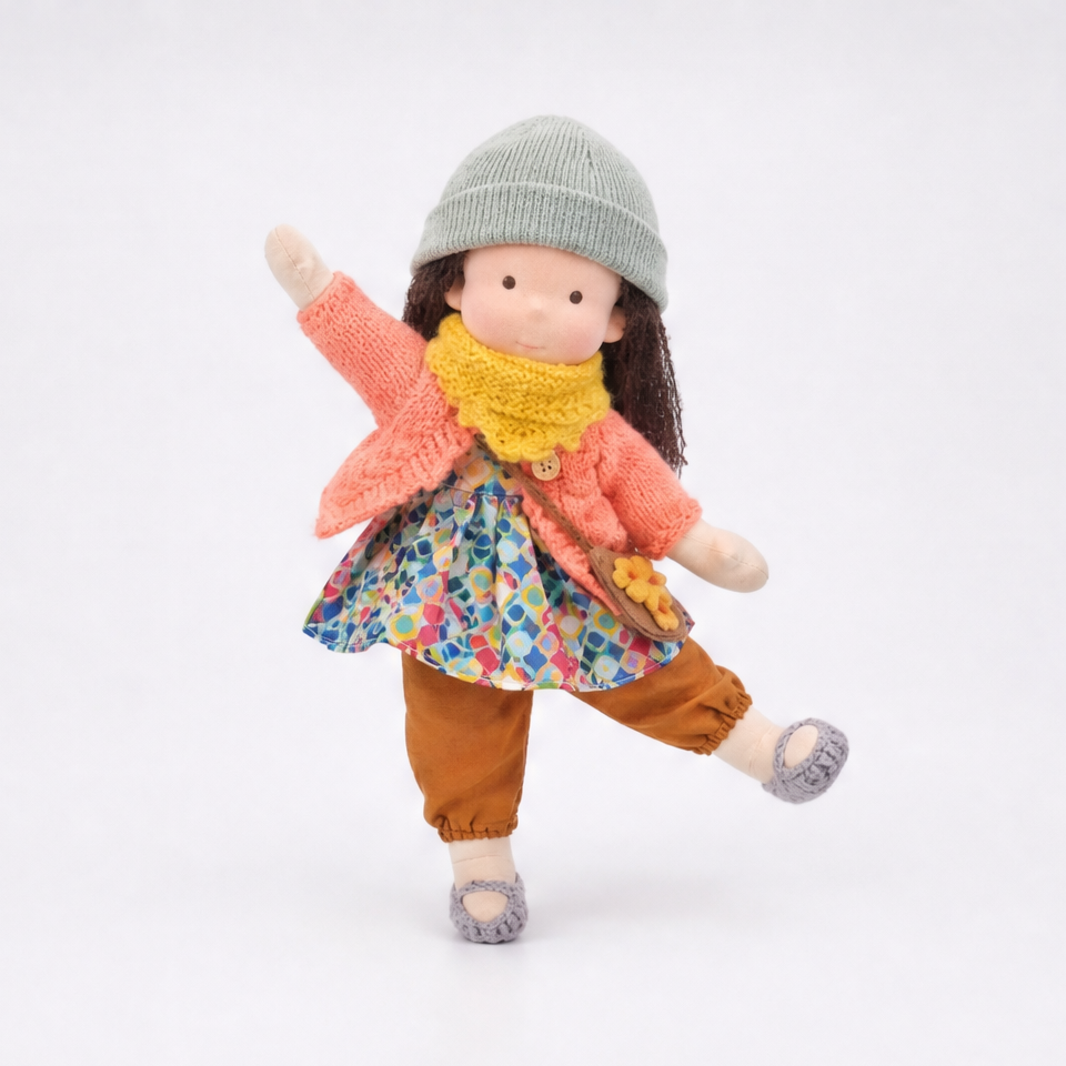 2026 · New Arrival Handmade Waldorf Doll&Knit Beanie