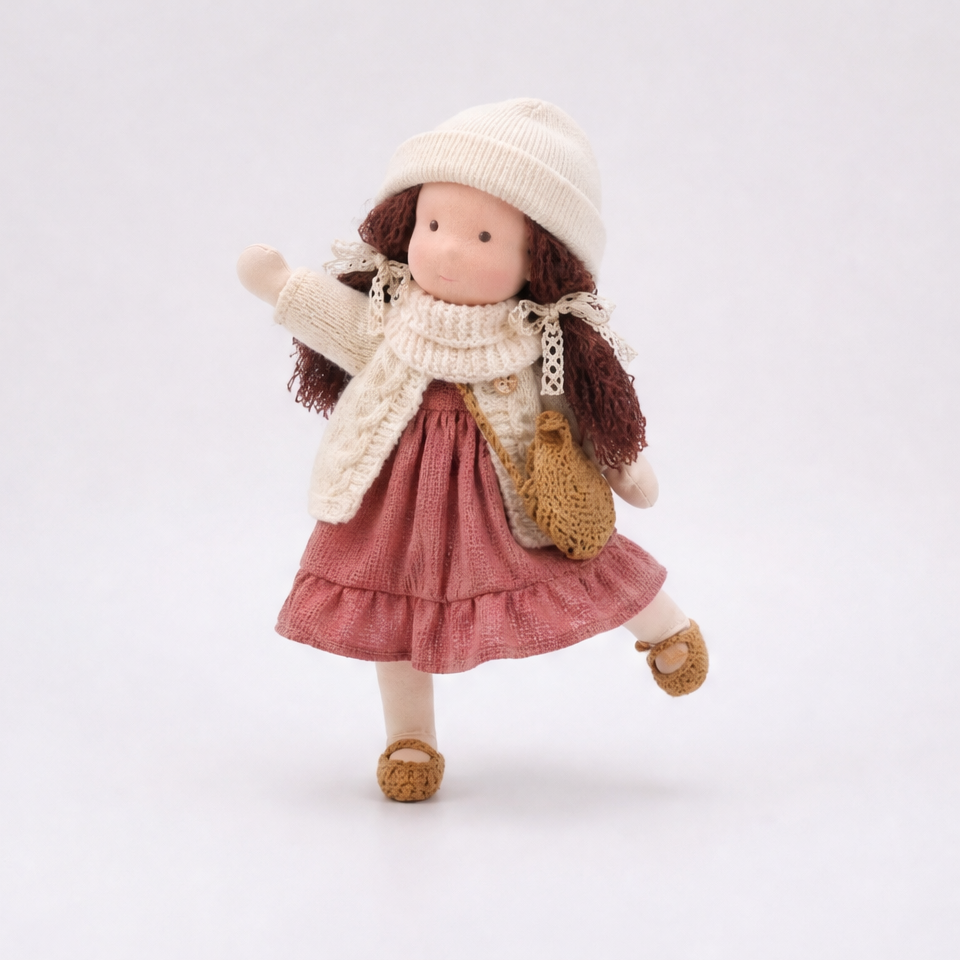 2026 · New Arrival Handmade Waldorf Doll&Knit Beanie