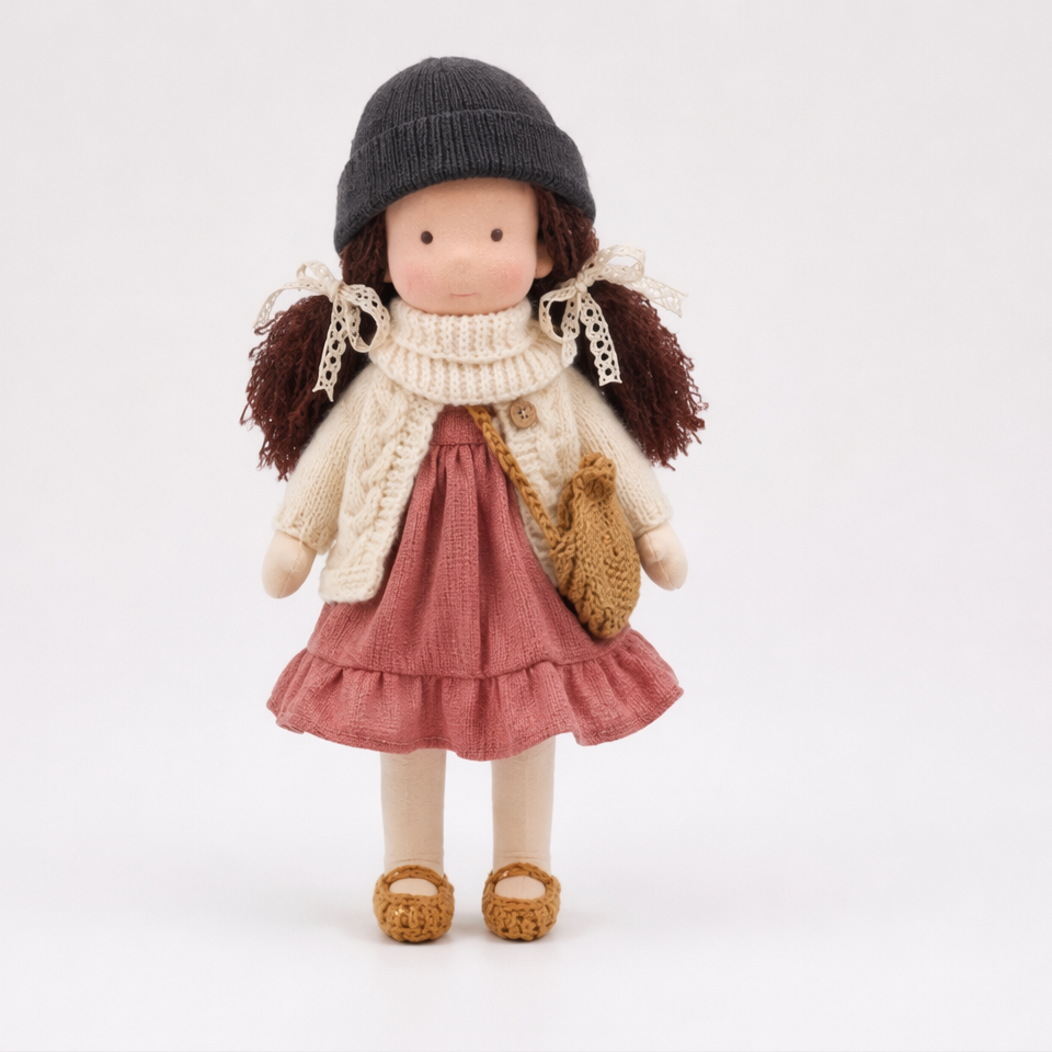 2026 · New Arrival Handmade Waldorf Doll&Knit Beanie