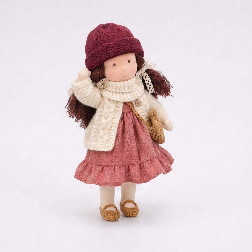 2026 · New Arrival Handmade Waldorf Doll&Knit Beanie