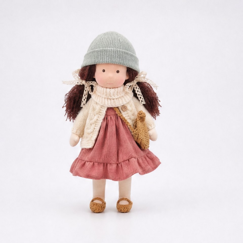 2026 · New Arrival Handmade Waldorf Doll&Knit Beanie