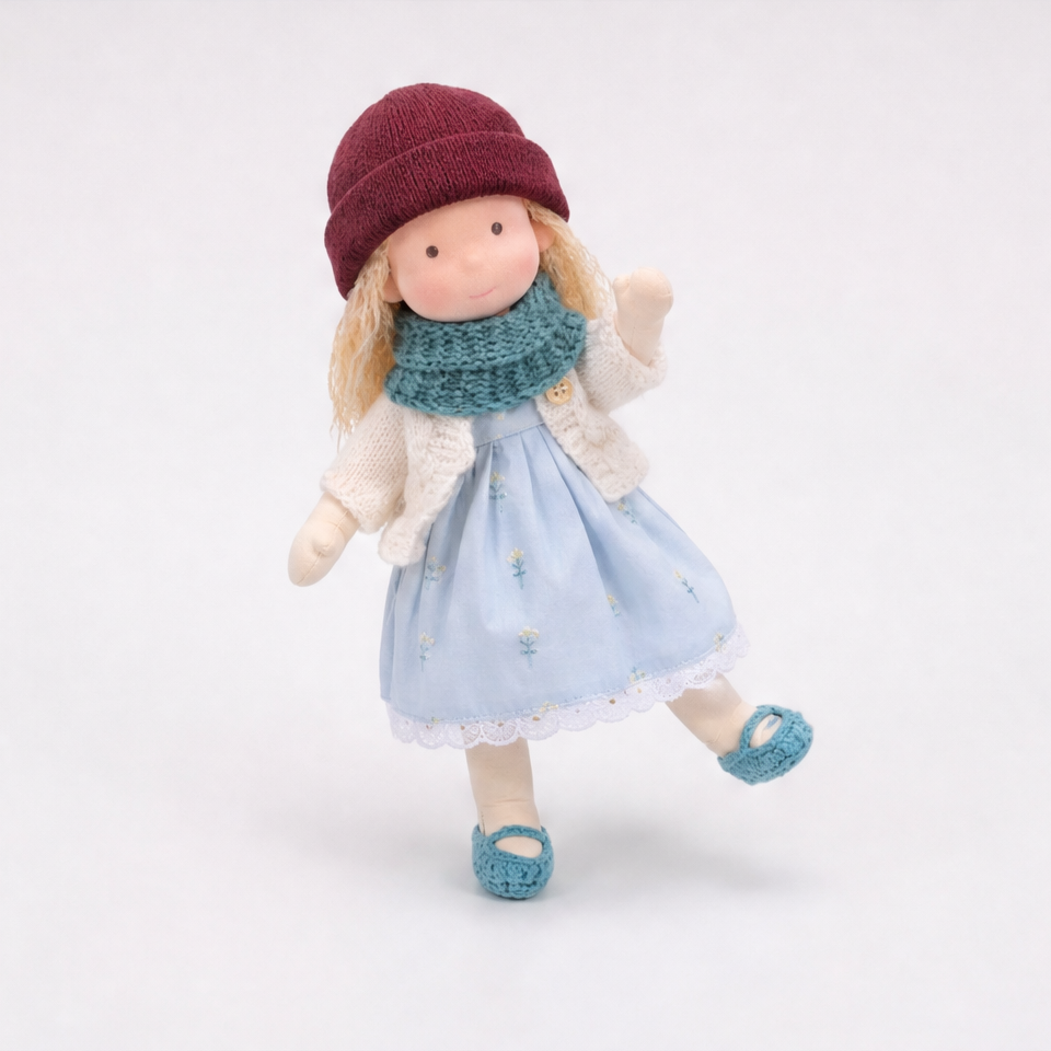 2026 · New Arrival Handmade Waldorf Doll&Knit Beanie