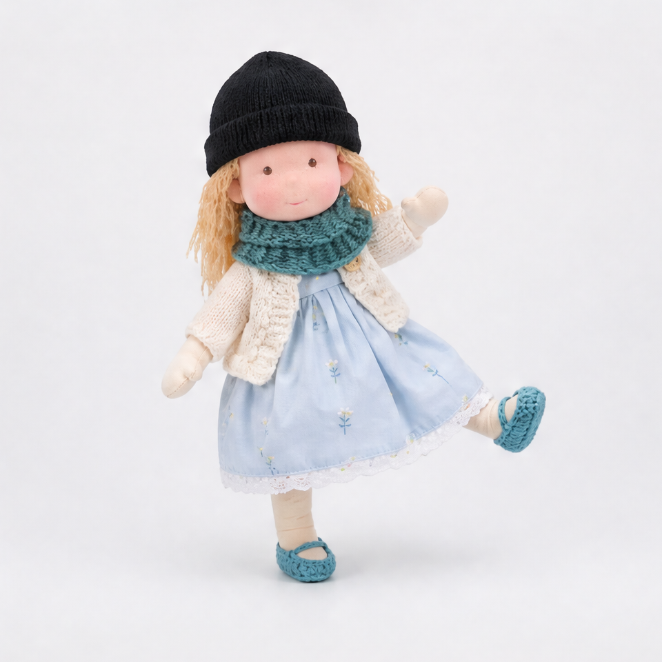 2026 · New Arrival Handmade Waldorf Doll&Knit Beanie