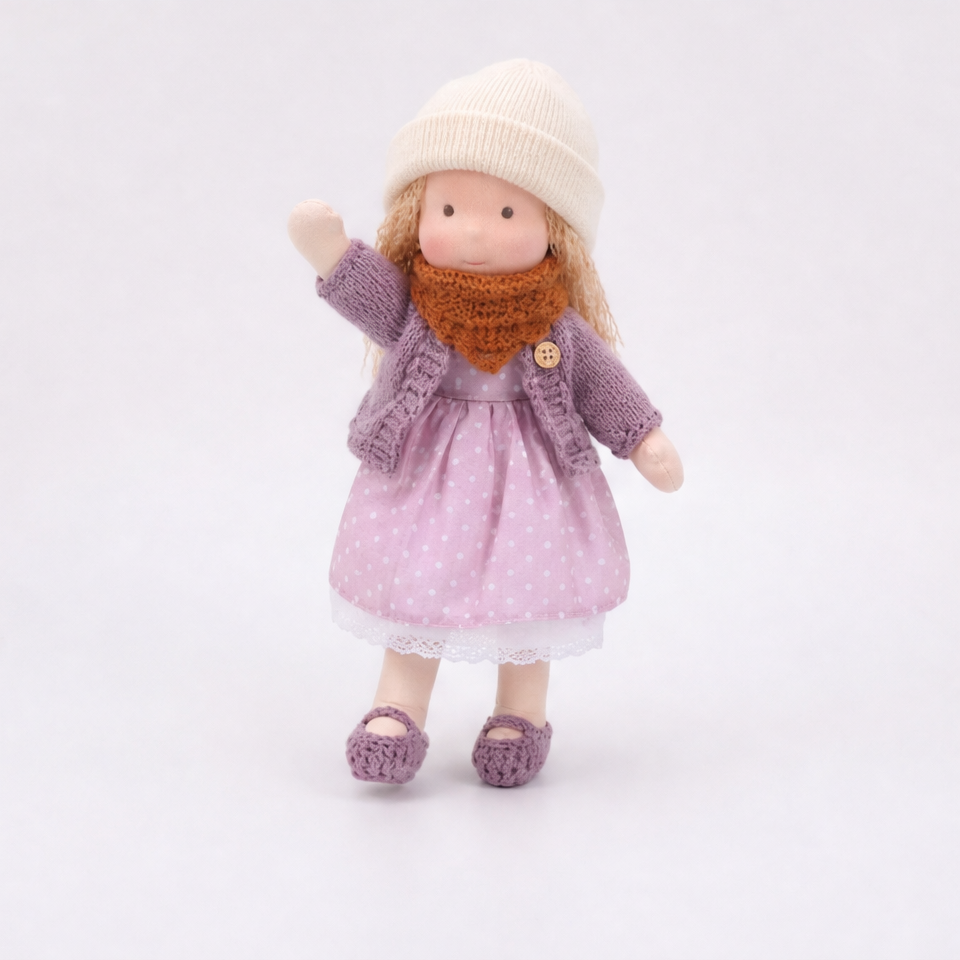 2026 · New Arrival Handmade Waldorf Doll&Knit Beanie