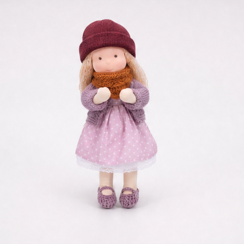 2026 · New Arrival Handmade Waldorf Doll&Knit Beanie