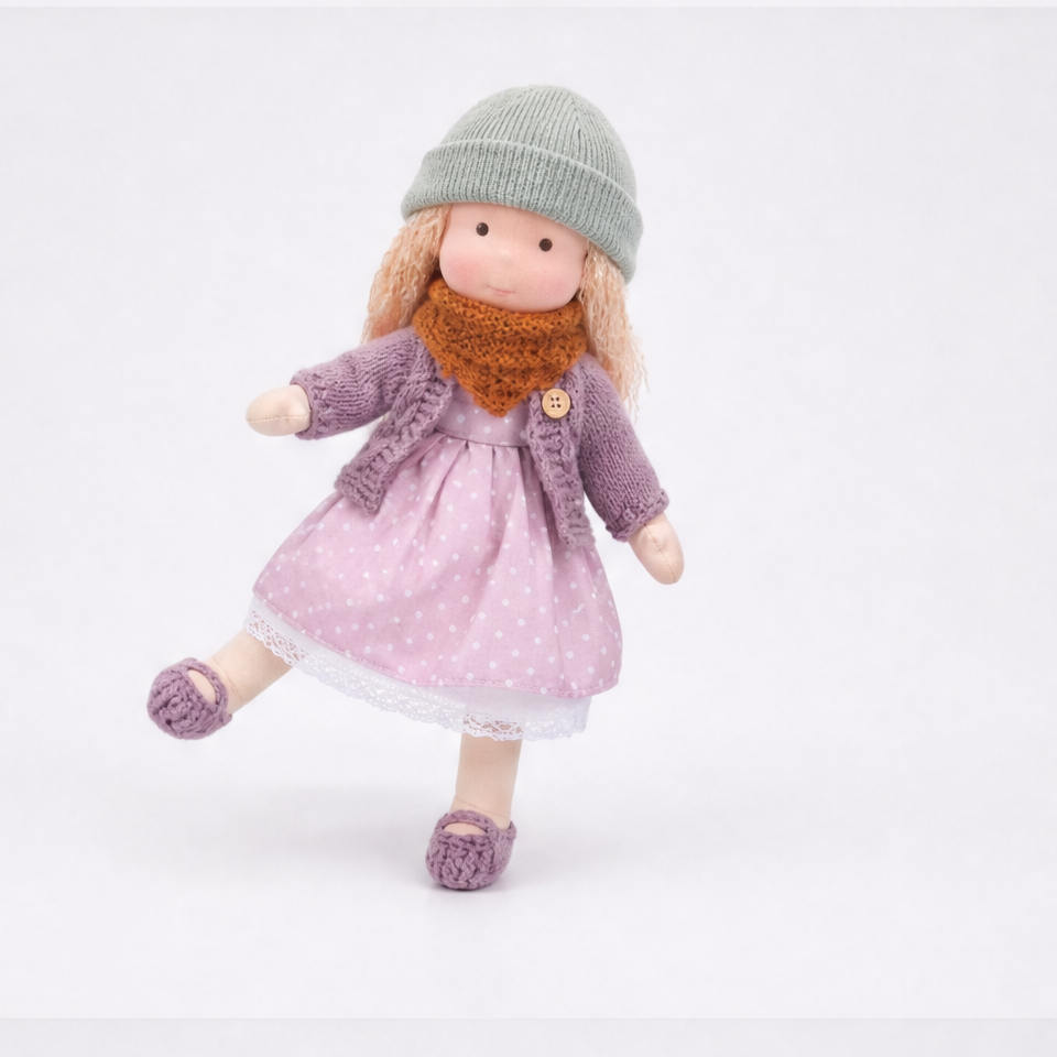 2026 · New Arrival Handmade Waldorf Doll&Knit Beanie
