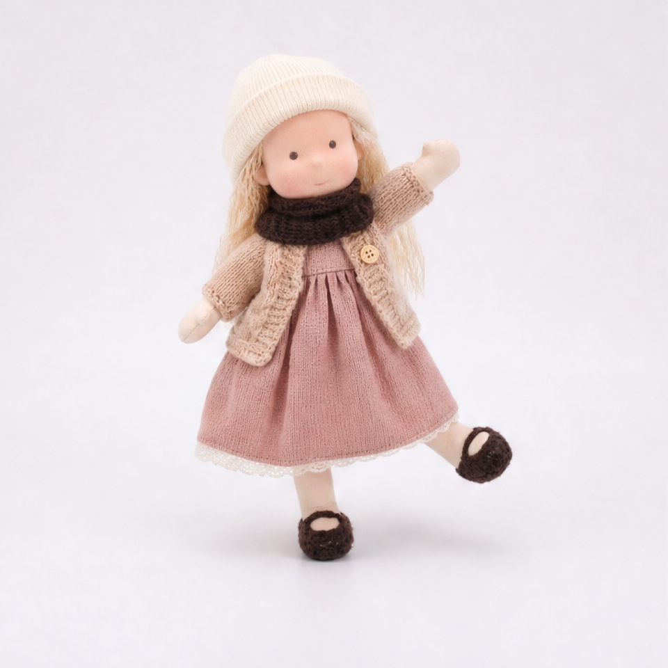 2026 · New Arrival Handmade Waldorf Doll&Knit Beanie