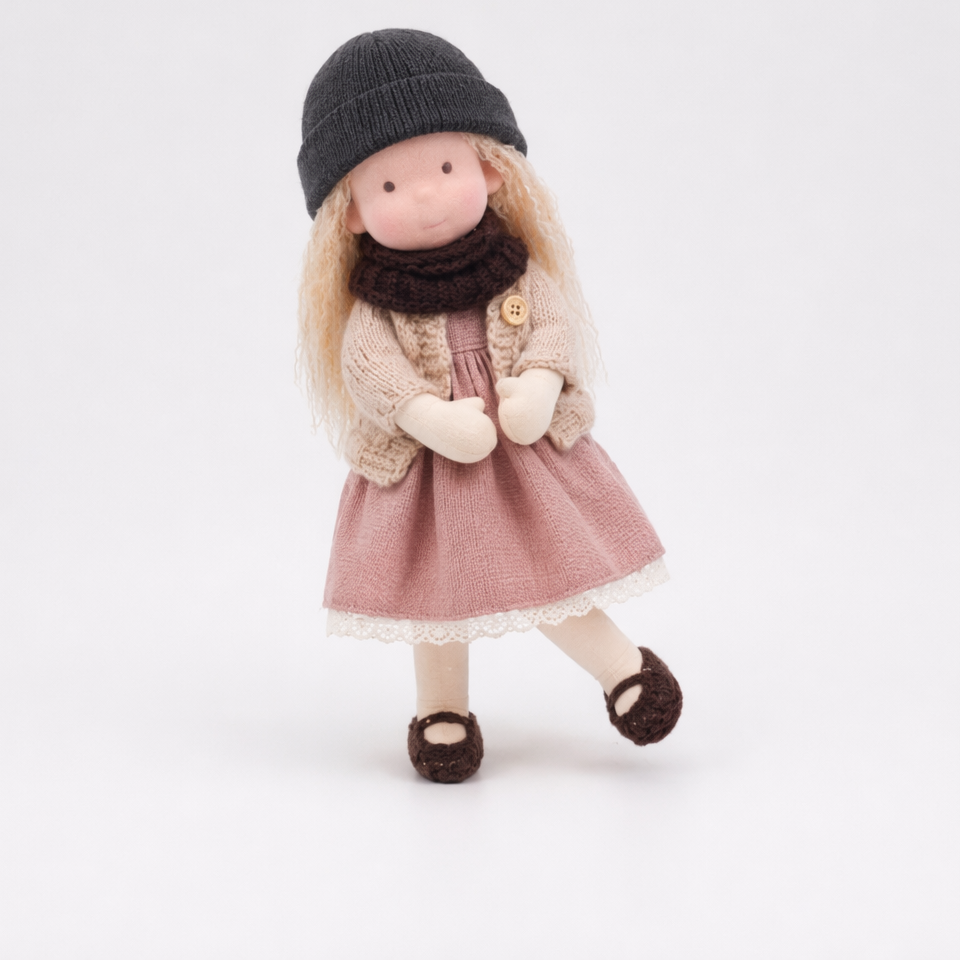 2026 · New Arrival Handmade Waldorf Doll&Knit Beanie