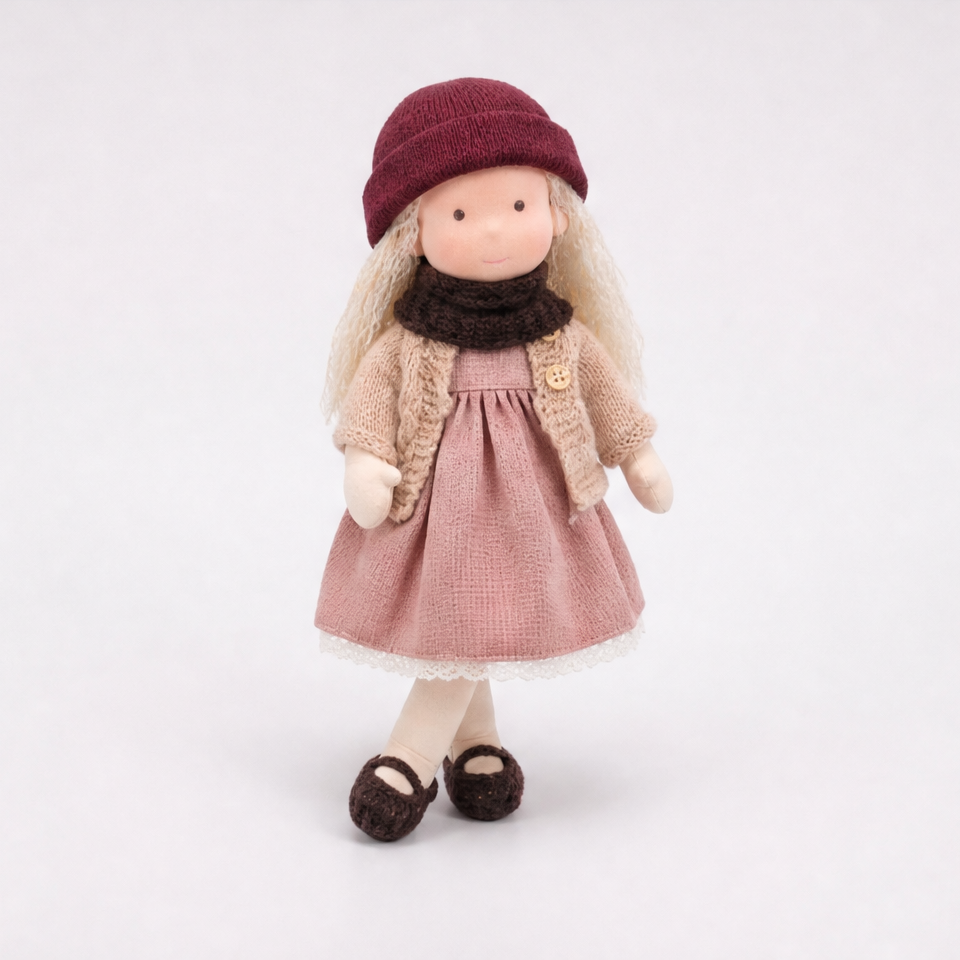 2026 · New Arrival Handmade Waldorf Doll&Knit Beanie