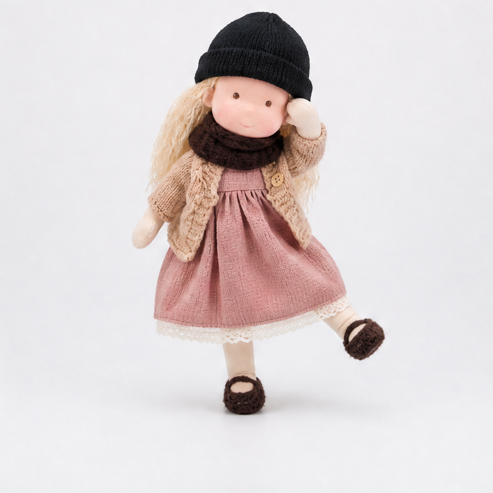 2026 · New Arrival Handmade Waldorf Doll&Knit Beanie