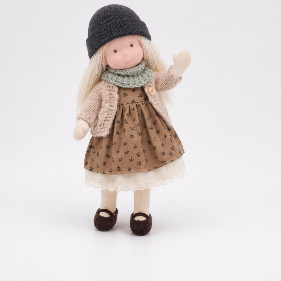2026 · New Arrival Handmade Waldorf Doll&Knit Beanie