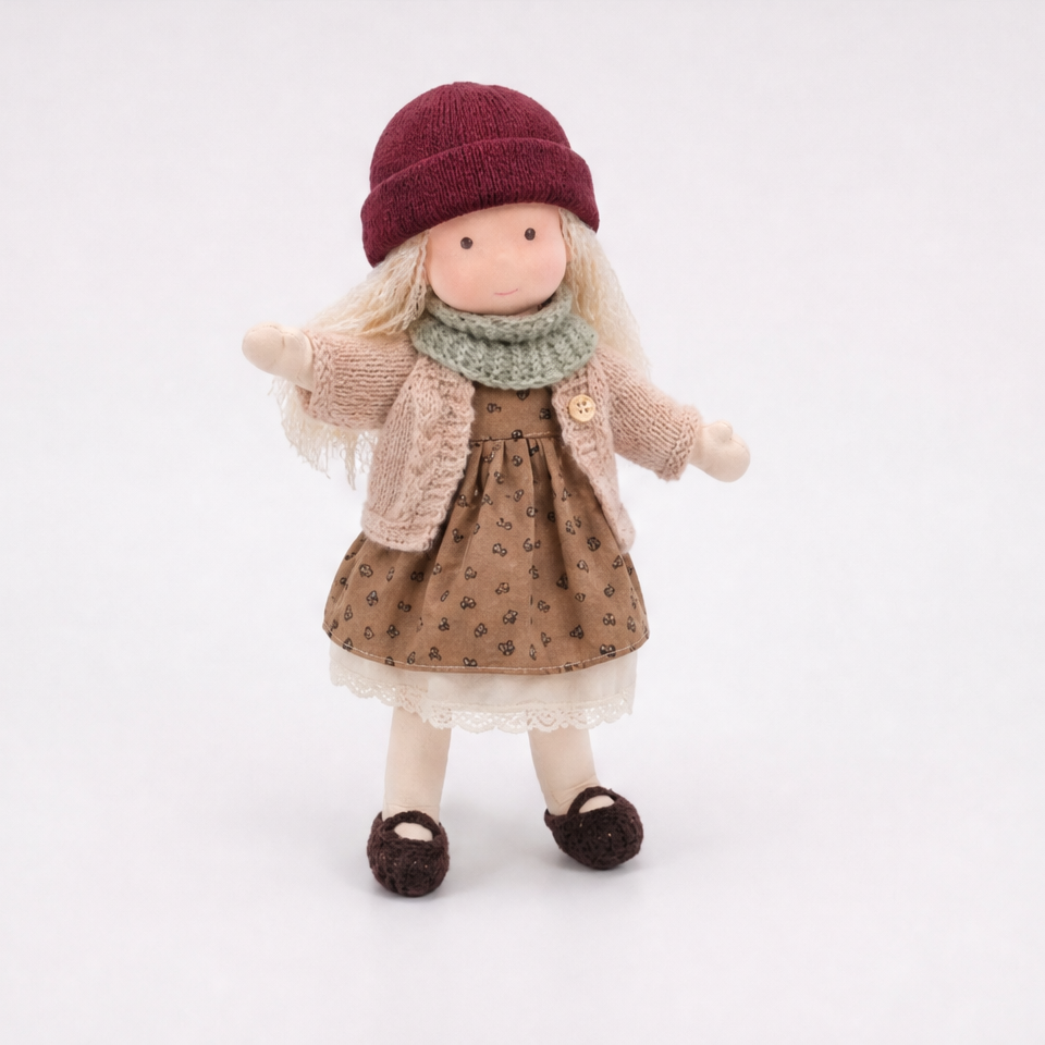 2026 · New Arrival Handmade Waldorf Doll&Knit Beanie
