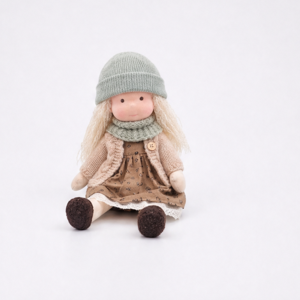 2026 · New Arrival Handmade Waldorf Doll&Knit Beanie