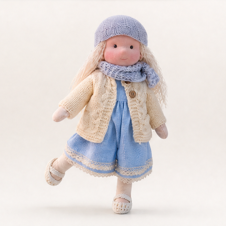 2026 · New Arrival Handmade Waldorf Doll&Knit Beanie
