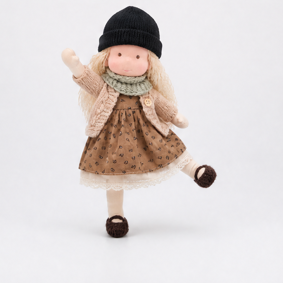 2026 · New Arrival Handmade Waldorf Doll&Knit Beanie