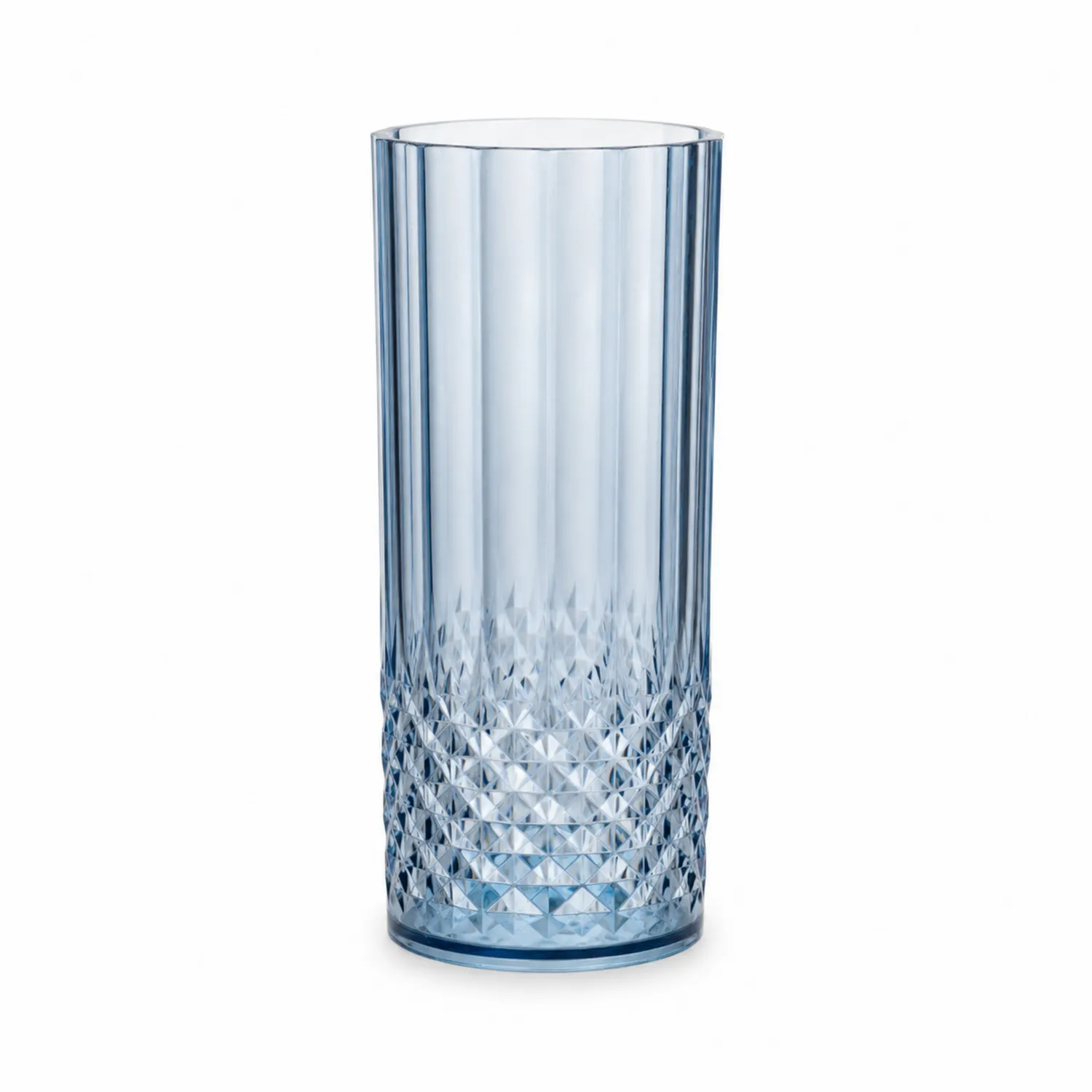Hohes Trinkglas 350 ml Blau-Nerlidorn