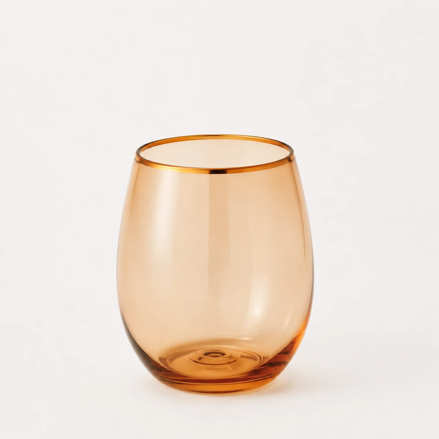 Elegantes Kupferfarbiges Trinkglas 300ml-Nerlidorn
