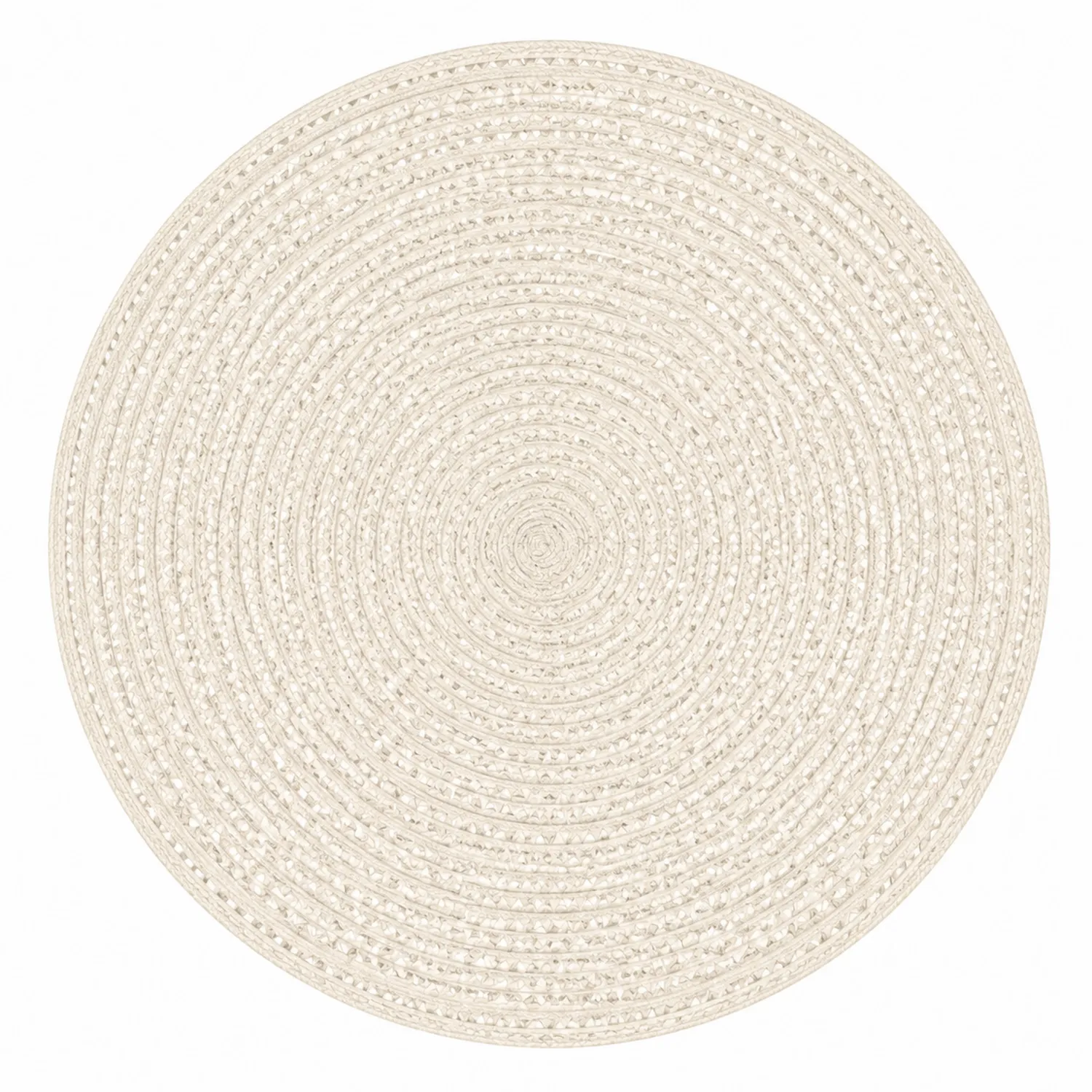 Runder Tischuntersetzer Beige 38 cm-Nerlidorn