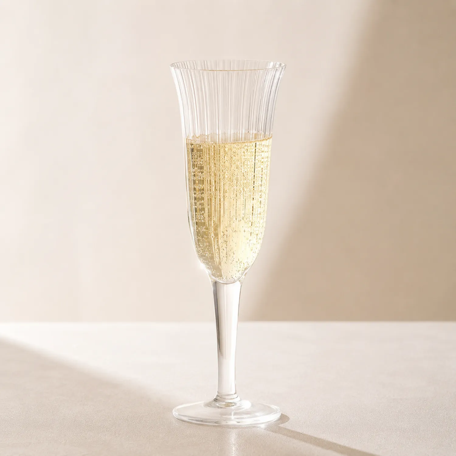 Elegantes Sektglas 200ml Transparent-Nerlidorn