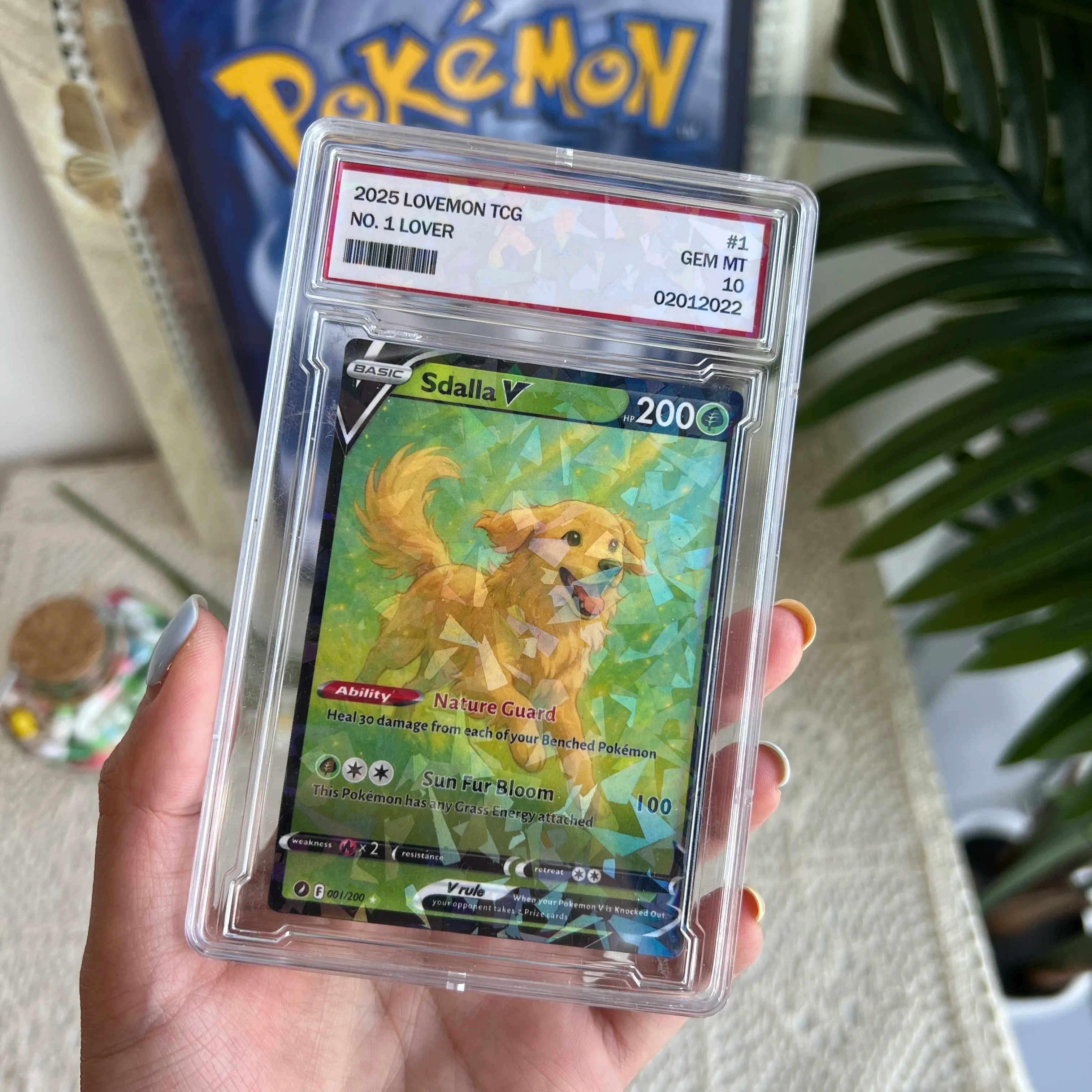 Custom Anime Pet 8 Types V Card For Pet Lovers