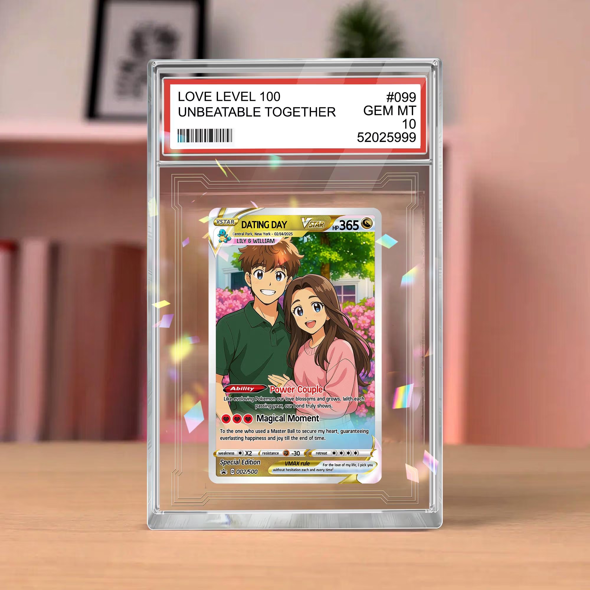 Custom Photo Anime Gift for Couple