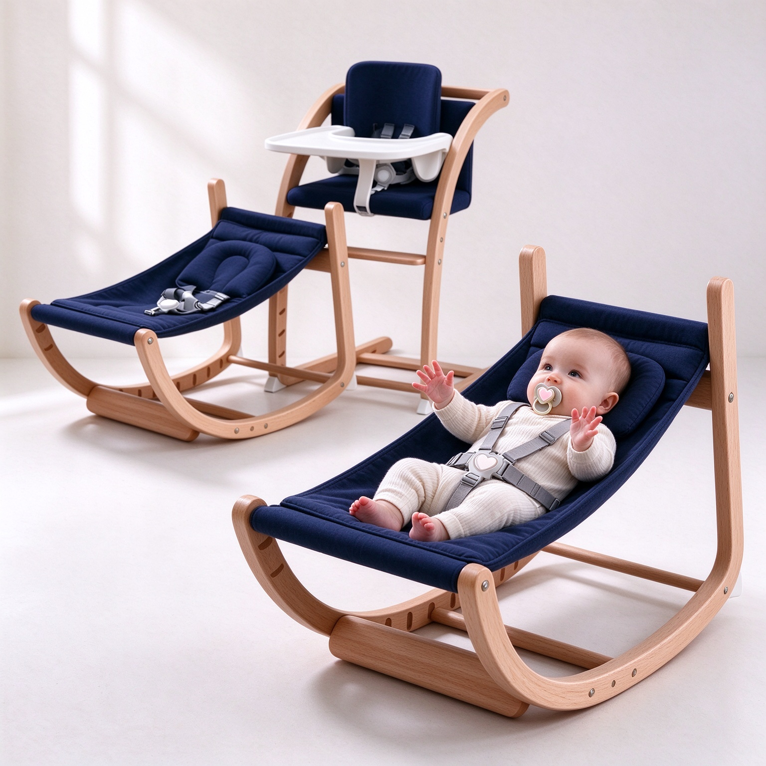 A Chair That Holds Their Childhood. — From First Nap to First Homework