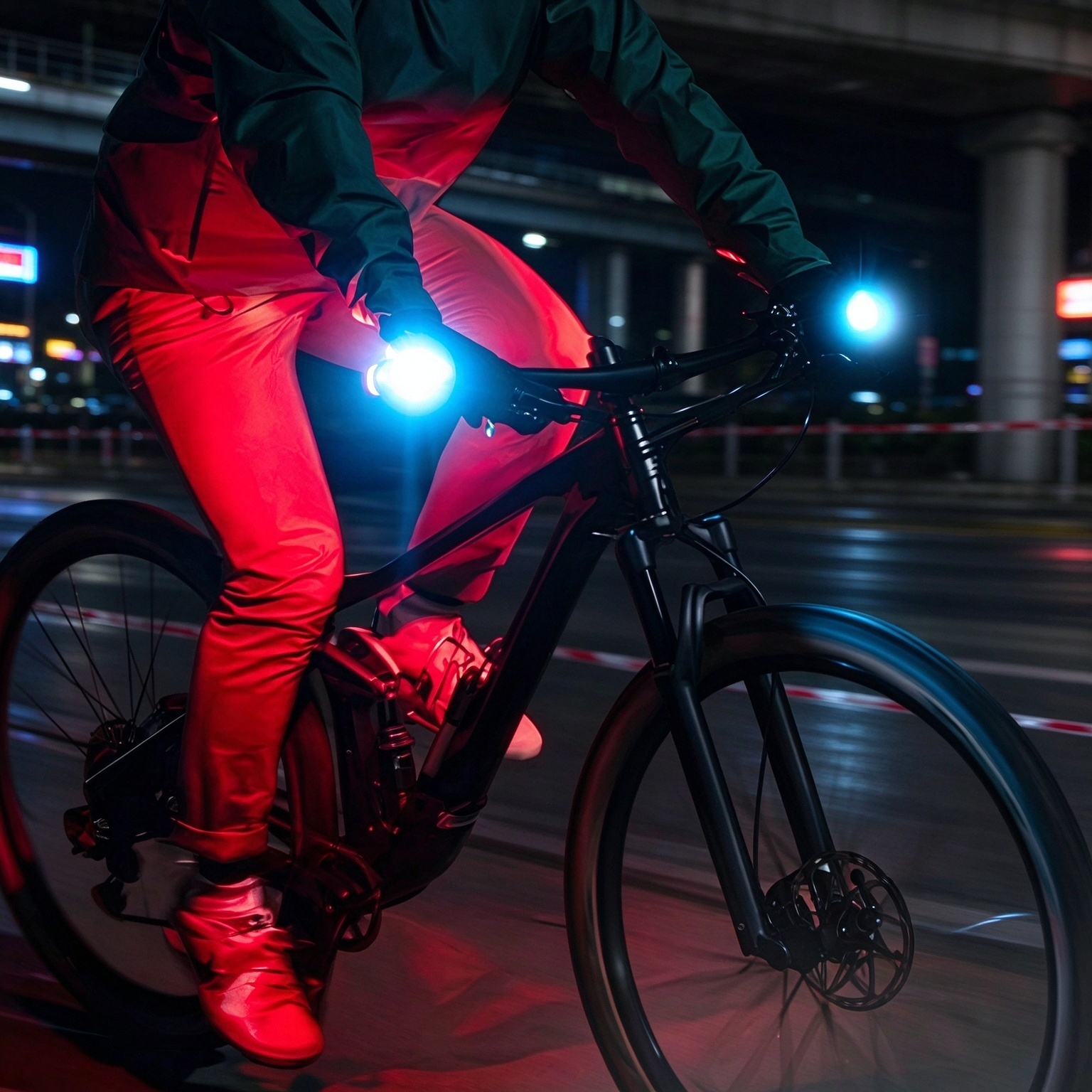 360° Visibility Bike Lights with Integrated Turn Signals – Handlebar-End System, USB-C Rechargeable