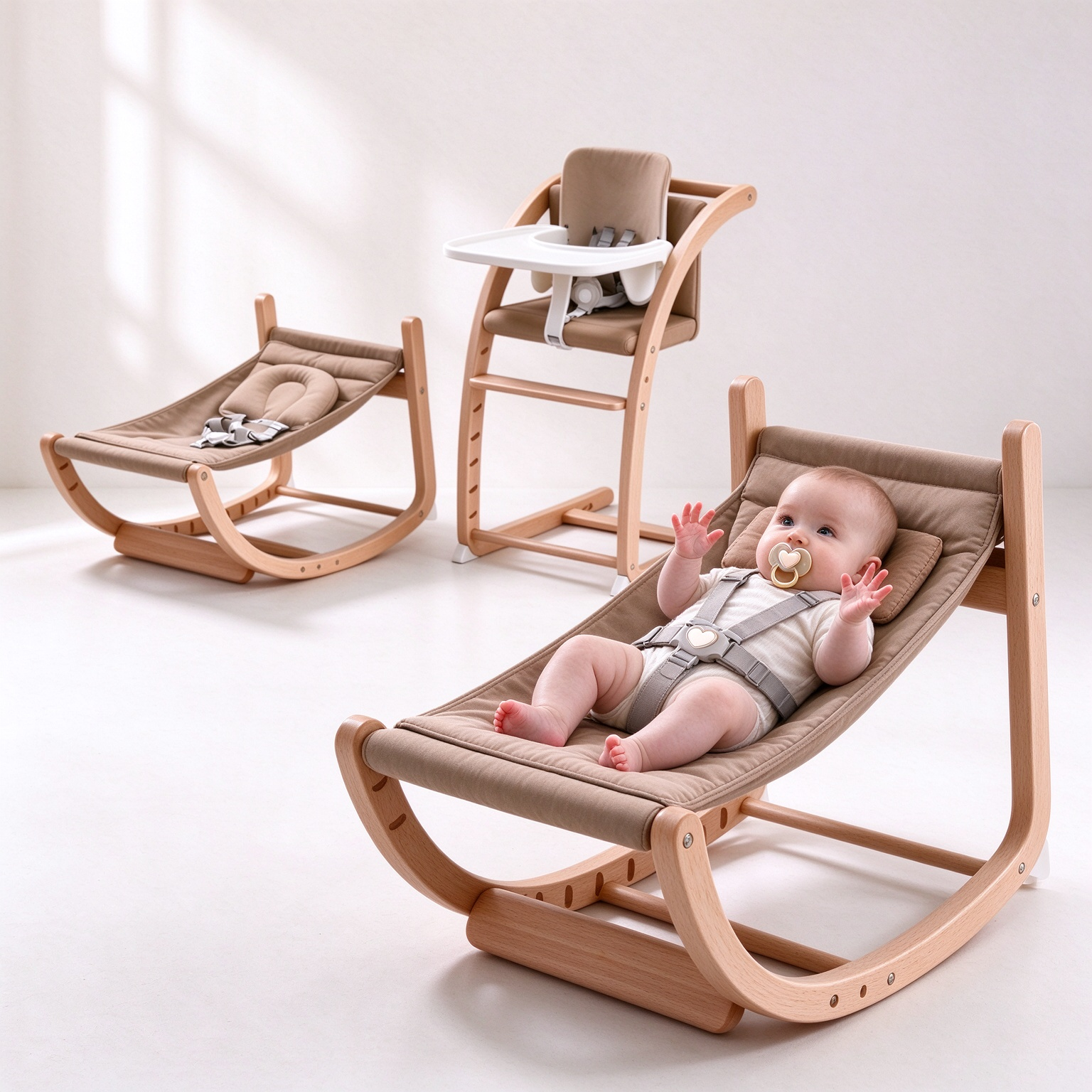 A Chair That Holds Their Childhood. — From First Nap to First Homework