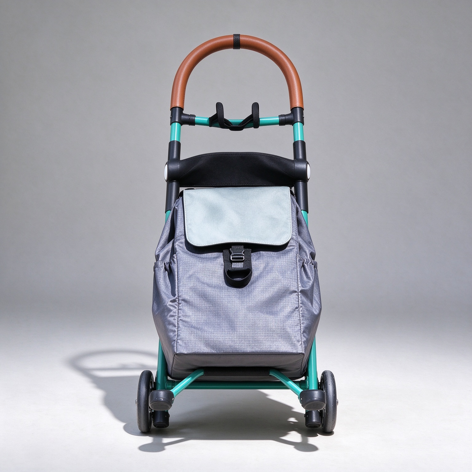 Foldable Shopping Cart with Seat