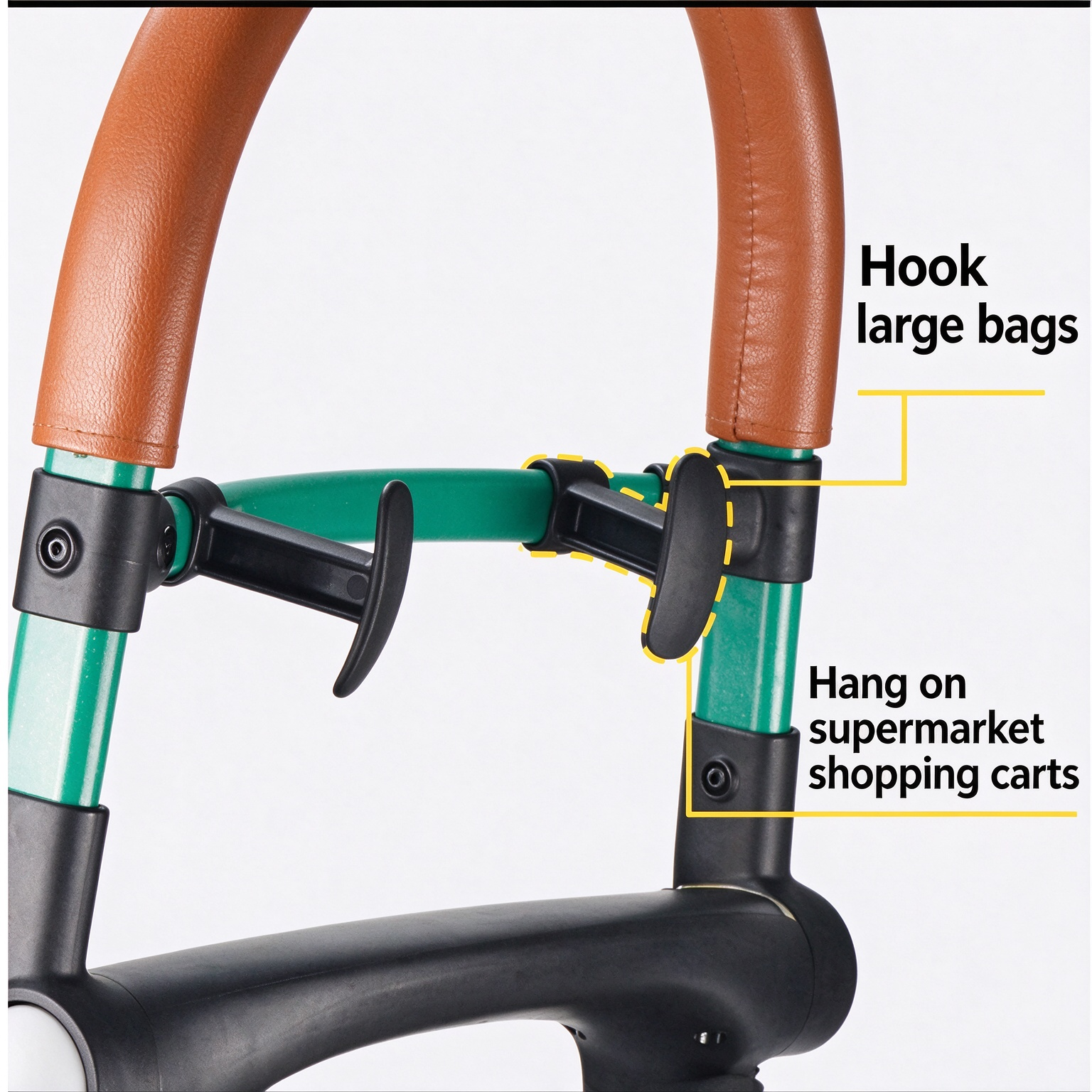 Foldable Shopping Cart with Seat