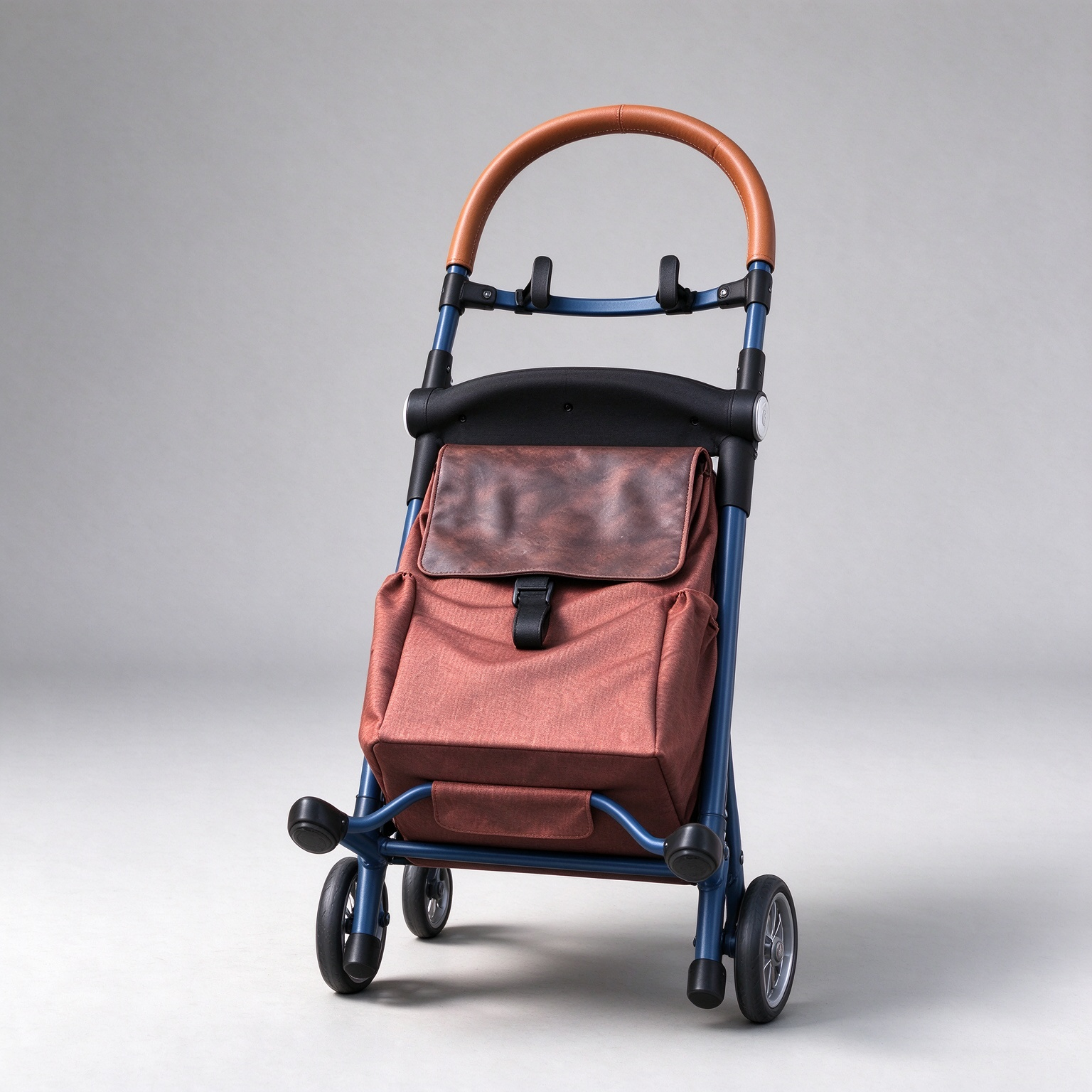 Foldable Shopping Cart with Seat