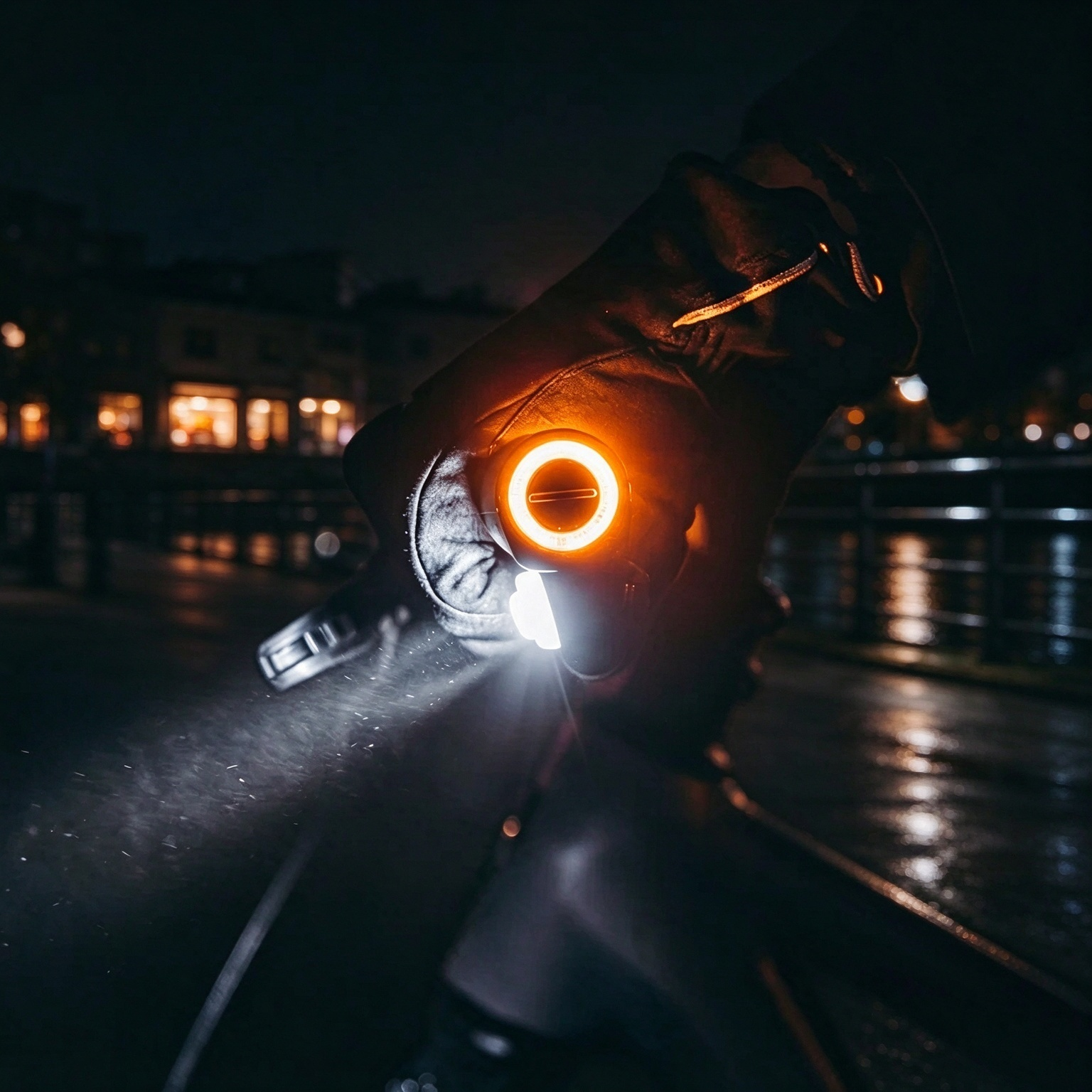 360° Visibility Bike Lights with Integrated Turn Signals – Handlebar-End System, USB-C Rechargeable