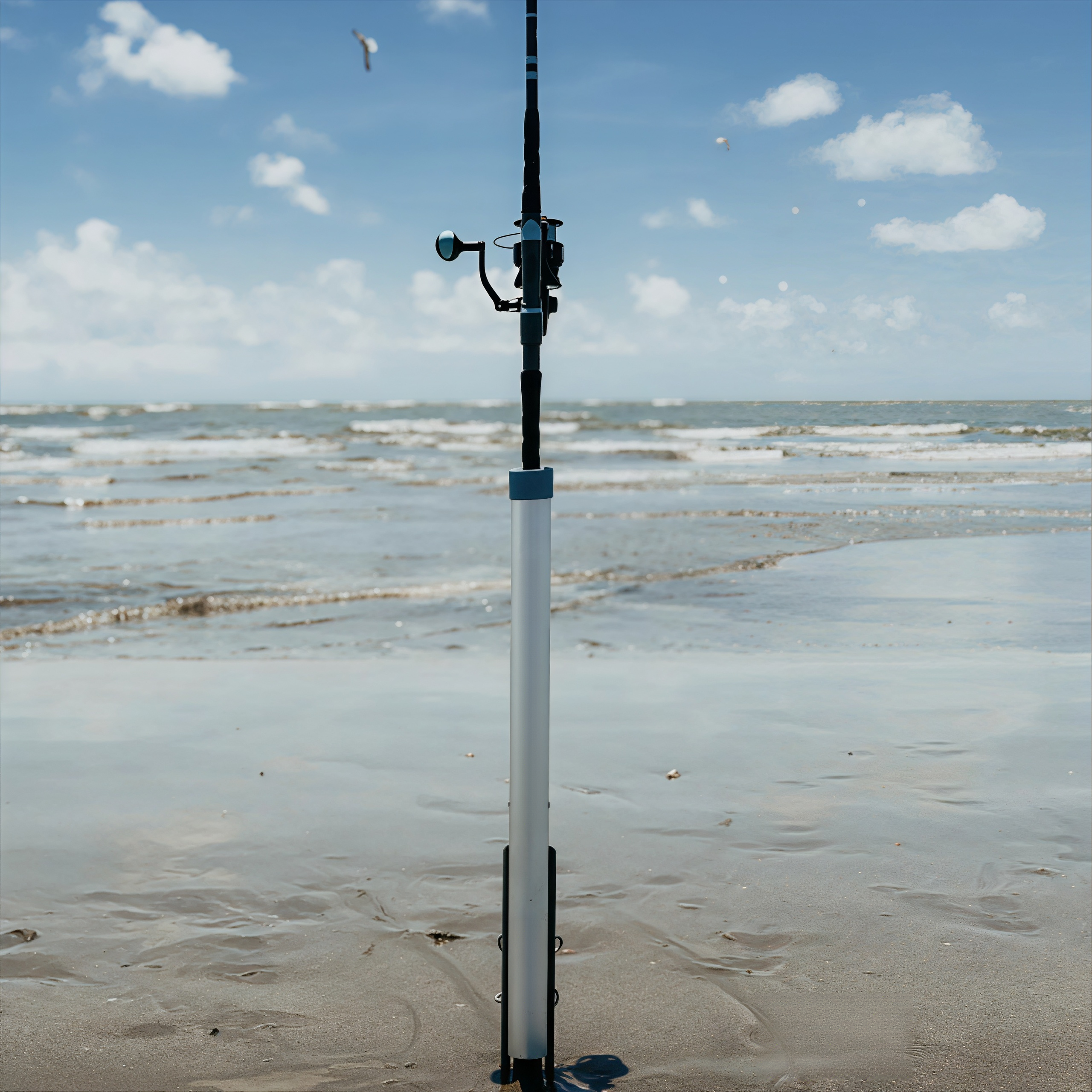 Collapsible Surf Fishing Rod Spike