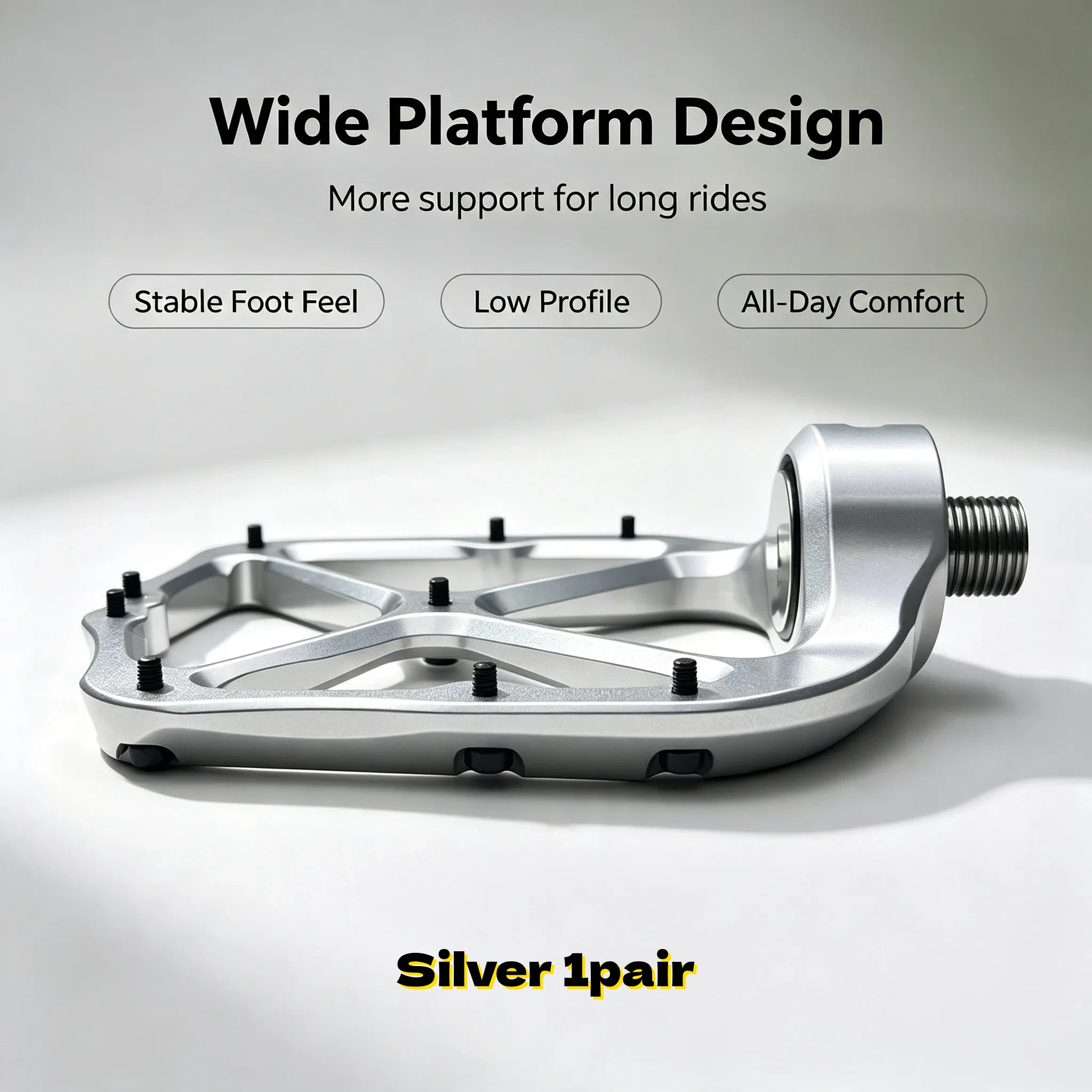 A More Stable Pedaling Experience Starts Here