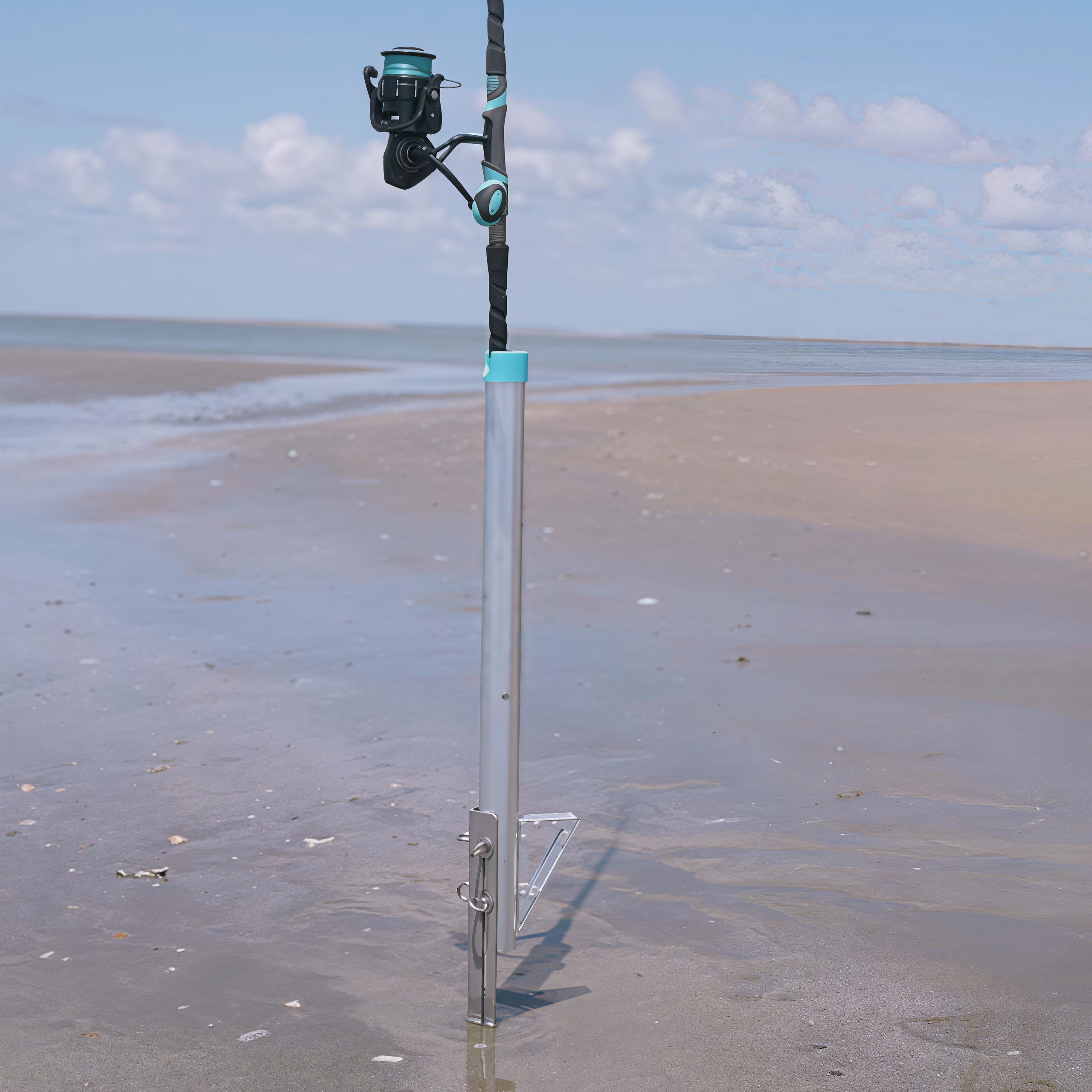Collapsible Surf Fishing Rod Spike